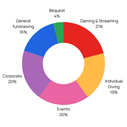 Annual Report FY25 - Revenue by campaigns