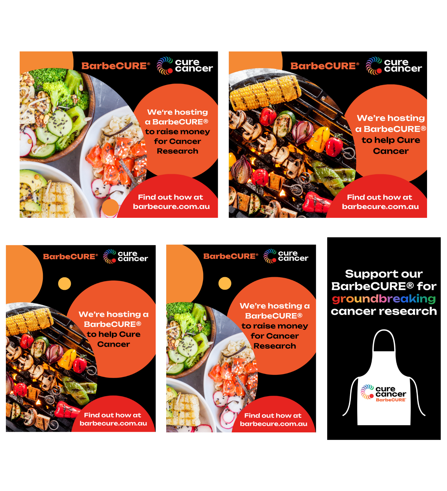 We're hosting a BarbeCURE® Social tiles