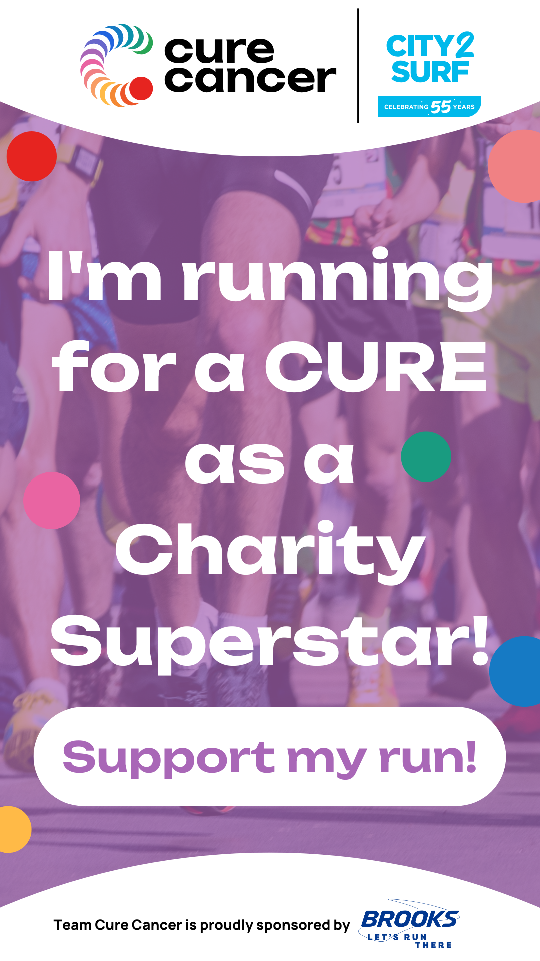 City2Surf Instagram Story 1 - Superstar
