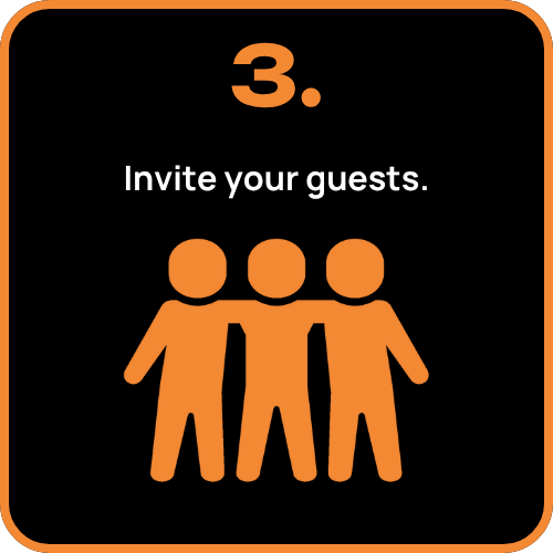 Invite your guests