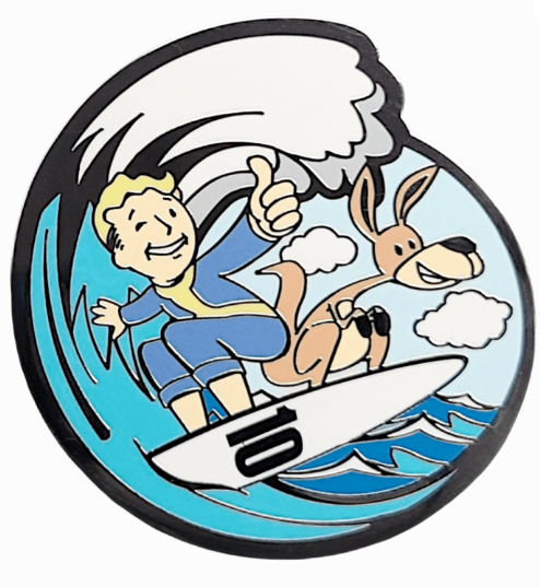Fallout Vault Boy 10th Anniversary