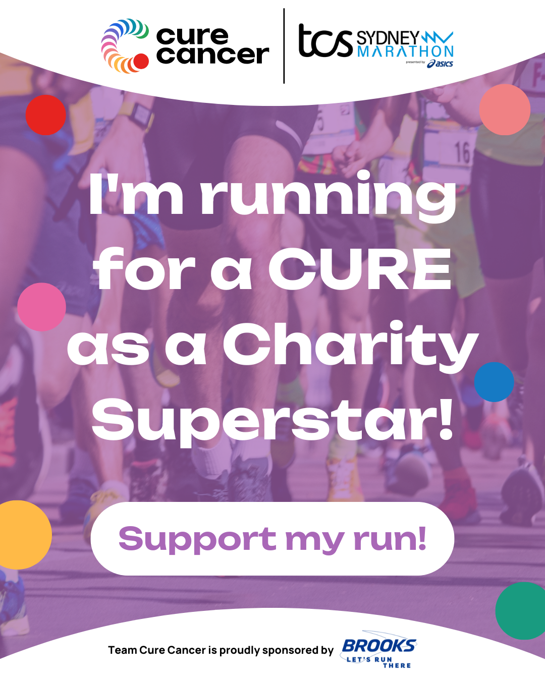 TCS Sydney Marathon Instagram Post 1 - Superstar