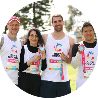 A/Prof Orazio Vittorio and team at City2Surf