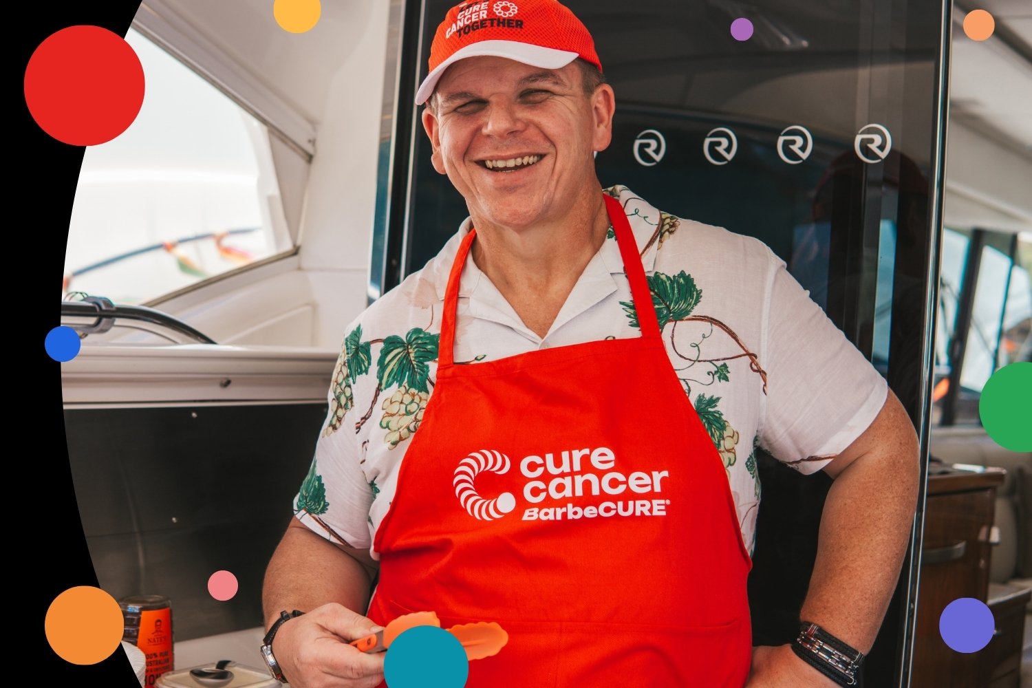 Cure Cancer Ambassador, Adam Moore