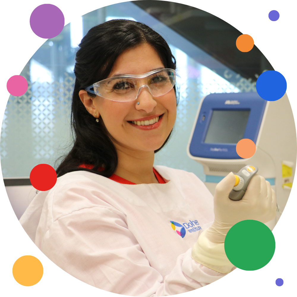 Cancer researchers working in the lab Cancer researchers working in the lab