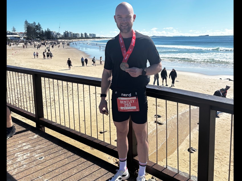 Cure Cancer fundraiser Alistair Bentley