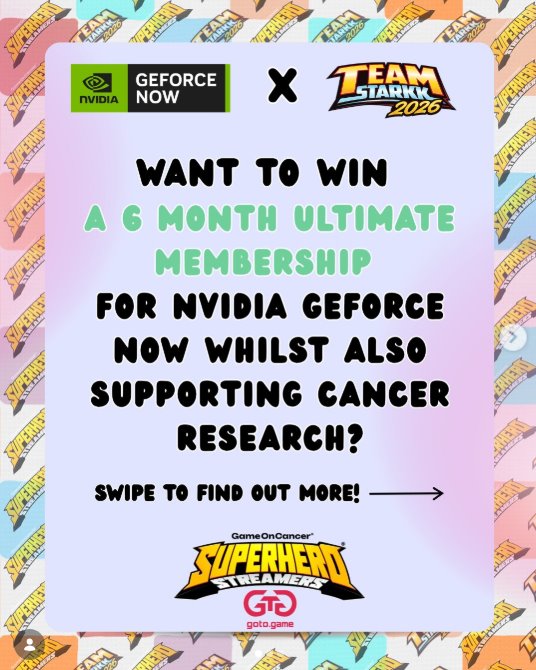 GeForce NOW x Team Starkk
