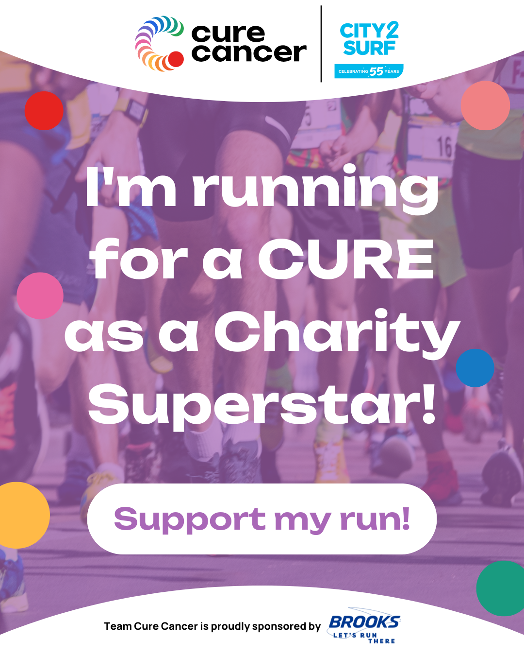 City2Surf Instagram Post 1 - Superstar