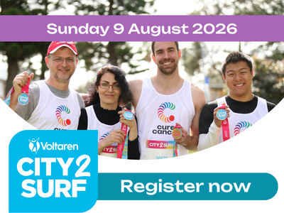 Voltaren City2Surf 2026 - Run with us!