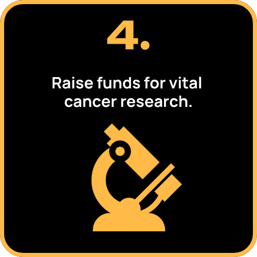 Raise funds for vital cancer research.