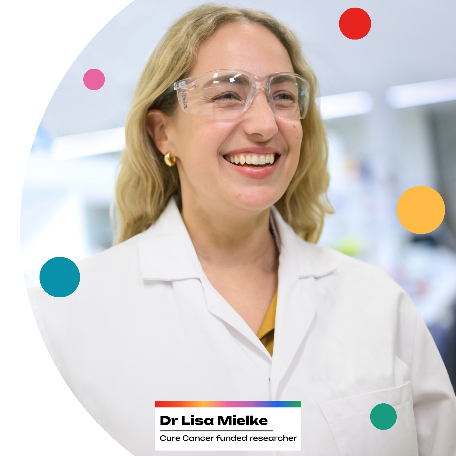 Dr Lisa Mielke Cure Cancer funded researcher