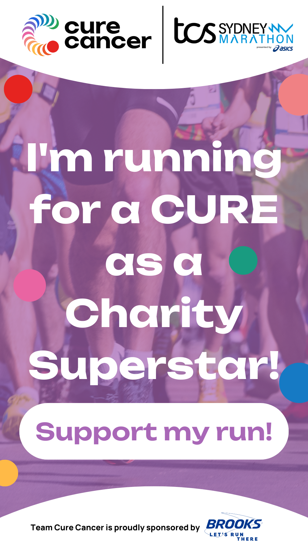 TCS Sydney Marathon Instagram Story 1 - Superstar